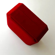 Load image into Gallery viewer, Small Red Ladies&#39; Flannel Box for Watches or Bracelets
