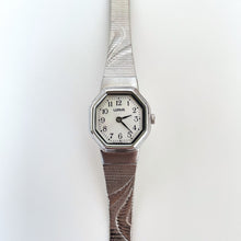 Load image into Gallery viewer, Ladies&#39; Silver-Tone Lorus Quartz Watch with Octagon Dial
