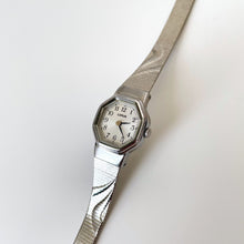 Load image into Gallery viewer, Ladies&#39; Silver-Tone Lorus Quartz Watch with Octagon Dial
