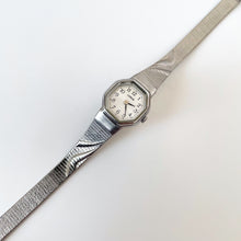 Load image into Gallery viewer, Ladies&#39; Silver-Tone Lorus Quartz Watch with Octagon Dial
