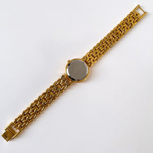 Load image into Gallery viewer, Vintage Ladies&#39; Ingersoll Quartz Watch with Intricate Gold-Tone Bracelet and White Dial
