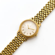 Load image into Gallery viewer, Vintage 90s Yves Saint Laurent Ladies&#39; Quartz Watch with Gold-Plated Bracelet and White Dial
