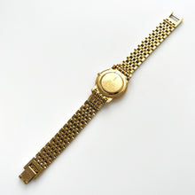 Load image into Gallery viewer, Vintage 90s Yves Saint Laurent Ladies&#39; Quartz Watch with Gold-Plated Bracelet and White Dial
