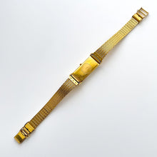 Load image into Gallery viewer, Vintage 90s Yves Saint Laurent Ladies&#39; Quartz Watch with Gold-Plated Bracelet and White Dial
