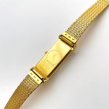 Load image into Gallery viewer, Vintage 90s Yves Saint Laurent Ladies&#39; Quartz Watch with Gold-Plated Bracelet and White Dial
