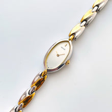 Load image into Gallery viewer, Vintage 1990s Two-Tone Ladies&#39; Seiko Quartz Watch With Intricate Bracelet
