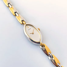 Load image into Gallery viewer, Vintage 1990s Two-Tone Ladies&#39; Seiko Quartz Watch With Intricate Bracelet
