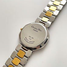 Load image into Gallery viewer, Vintage Two-Tone Christian Dior Unisex Quartz Watch with Octagon Dial
