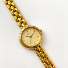 Load image into Gallery viewer, Vintage 1990s Gold-Plated Ladies&#39; Seiko Quartz Watch With Thin Bracelet
