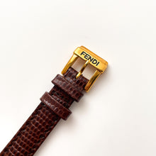 Load image into Gallery viewer, Ladies&#39; Vintage 90s Gold-Plated Fendi Quartz Watch
