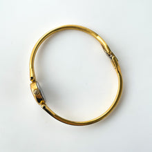 Load image into Gallery viewer, Tiny 1990s Gold-Plated Ladies&#39; Seiko Quartz Watch With Semi Bangle Bracelet
