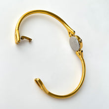 Load image into Gallery viewer, Tiny 1990s Gold-Plated Ladies&#39; Seiko Quartz Watch With Semi Bangle Bracelet
