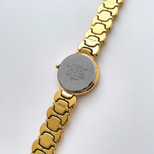 Load image into Gallery viewer, Rare 1990s Gold-Plated Seiko Exceline Quartz Watch with Metallic Blue Dial
