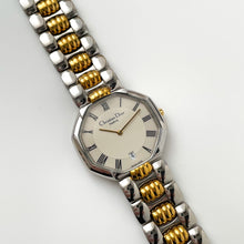 Load image into Gallery viewer, Vintage Two-Tone Christian Dior Unisex Quartz Watch with Octagon Dial
