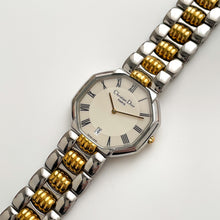 Load image into Gallery viewer, Vintage Two-Tone Christian Dior Unisex Quartz Watch with Octagon Dial
