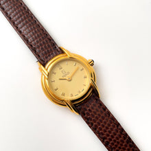 Load image into Gallery viewer, Ladies&#39; Vintage 90s Gold-Plated Fendi Quartz Watch
