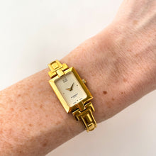 Load image into Gallery viewer, Vintage 1990s Gold-Plated Ladies&#39; Givenchy Quartz Watch with Beige Dial
