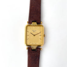 Load image into Gallery viewer, Vintage Christian Dior Gold-Plated Unisex Quartz Watch
