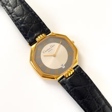 Load image into Gallery viewer, Vintage Christian Dior Gold-Plated Unisex Quartz Watch
