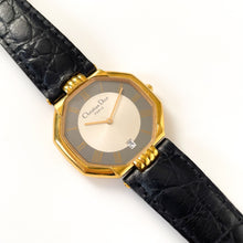 Load image into Gallery viewer, Vintage Christian Dior Gold-Plated Unisex Quartz Watch
