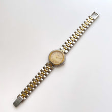 Load image into Gallery viewer, Vintage Two-Tone Hermès Profile Ladies&#39; Quartz Watch with Round Beige Dial
