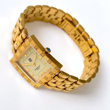 Load image into Gallery viewer, Vintage 1990s Unisex Gold-Plated Givenchy ‘Apsaras’ Quartz Watch with Beige Dial
