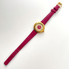 Load image into Gallery viewer, Vintage 90s Gold-Plated Yves Saint Laurent Ladies&#39; Quartz Watch with Pink Leather Strap - Boxed
