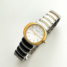 Load image into Gallery viewer, Vintage Two-Tone Christian Dior Ladies&#39; Quartz Watch with White Dial
