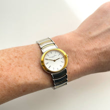 Load image into Gallery viewer, Vintage Two-Tone Christian Dior Ladies&#39; Quartz Watch with White Dial
