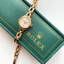 Load image into Gallery viewer, Immaculate Vintage Ladies&#39; Rolex Precision Mechanical Watch with 9ct Gold Bracelet - Boxed
