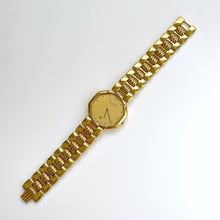 Load image into Gallery viewer, Vintage Gold-Plated Christian Dior Unisex Quartz Watch with Octagon Dial
