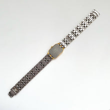 Load image into Gallery viewer, Vintage 1990s Two-Tone Ladies&#39; Seiko Quartz Watch With Tank-Like Dial and Roman Numerals
