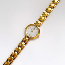 Load image into Gallery viewer, Ladies Pulsar (by Seiko) Watch with Gold-Plated Bracelet and Round Gold Dial
