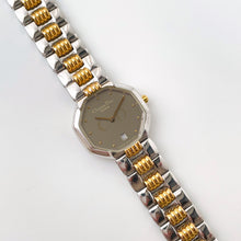 Load image into Gallery viewer, Vintage Two-Tone Christian Dior Ladies&#39; Quartz Watch with Grey Octagon Dial
