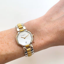 Load image into Gallery viewer, Vintage Two-Tone Christian Dior Ladies&#39; Quartz Watch with White Octagon Dial
