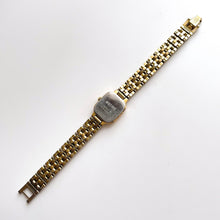 Load image into Gallery viewer, Vintage 1990s Gold-Tone Ladies&#39; Seiko Quartz Watch With Tank-Like Dial
