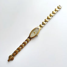 Load image into Gallery viewer, Vintage Ladies&#39; Gold-Tone Citizen Eco-Drive Solar Watch with Oval Dial
