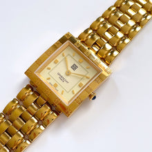 Load image into Gallery viewer, Vintage 1990s Unisex Gold-Plated Givenchy ‘Apsaras’ Quartz Watch with Beige Dial
