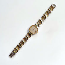 Load image into Gallery viewer, Vintage Ladies&#39; Two-Tone Longines Quartz Watch with Square Dial
