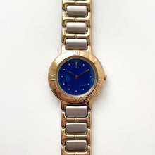 Load image into Gallery viewer, Vintage Boxed 1991 Yves Saint Laurent Ladies&#39; Quartz Watch with Two-Tone Bracelet and Blue Dial
