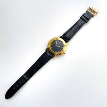 Load image into Gallery viewer, Vintage 90s Unisex Gold-Plated Fendi Quartz Watch with Black Dial
