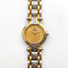 Load image into Gallery viewer, Ladies&#39; Vintage Two-Tone Fendi 760L Quartz Watch with Steel Bracelet
