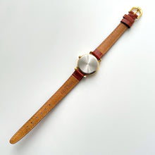 Load image into Gallery viewer, Vintage 90s Ladies&#39; Imado Sun &amp; Moon Phase Quartz Watch with Brown Leather Strap
