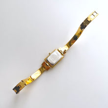 Load image into Gallery viewer, Vintage 1990s Gold-Plated Ladies&#39; Givenchy Bangle Watch with Blue Dial and Quartz Movement
