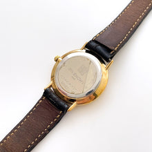 Load image into Gallery viewer, Vintage 1990s Gold-Plated Ladies&#39; Givenchy Quartz Watch with Black Leather Strap
