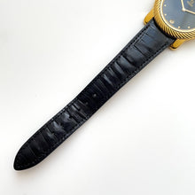 Load image into Gallery viewer, Vintage 90s Unisex Gold-Plated Fendi Quartz Watch with Black Dial
