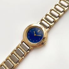 Load image into Gallery viewer, Vintage Boxed 1991 Yves Saint Laurent Ladies&#39; Quartz Watch with Two-Tone Bracelet and Blue Dial
