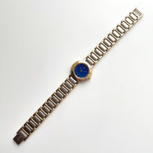 Load image into Gallery viewer, Vintage Boxed 1991 Yves Saint Laurent Ladies&#39; Quartz Watch with Two-Tone Bracelet and Blue Dial
