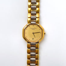 Load image into Gallery viewer, Vintage Two-Tone Christian Dior Ladies&#39; Quartz Watch with Octagon Dial
