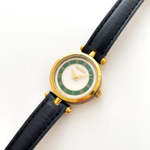 Load image into Gallery viewer, Vintage 1990 Ladies&#39; Gucci Stack Quartz Watch with Green and Beige Dial
